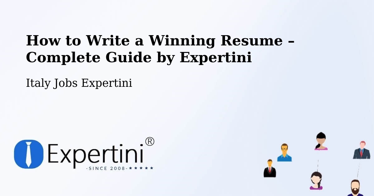 Resume Writing Guide for Job Seekers – Cesena - Cesena, Italy Jobs Expertini